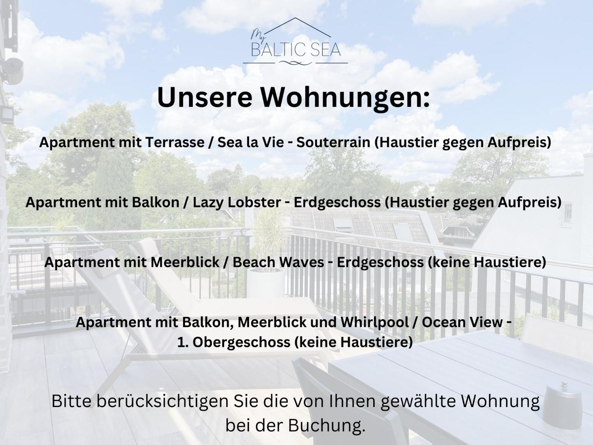 My Baltic Sea - Ferienwohnungen Im Ocean Hill Scharbeutz Εξωτερικό φωτογραφία